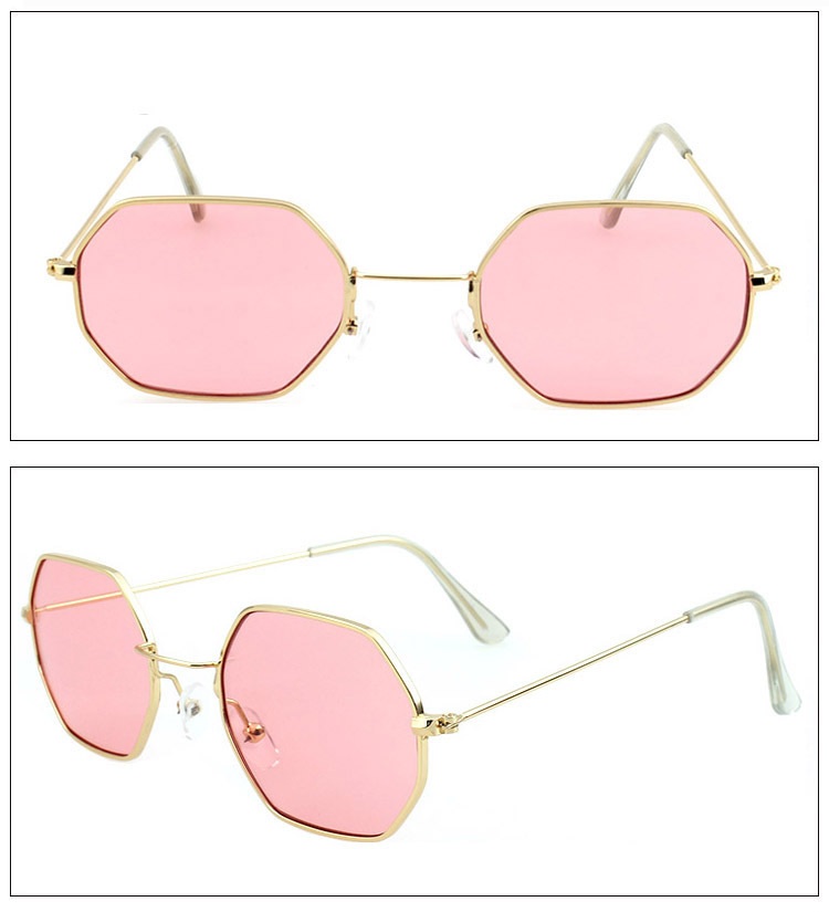 Sunglasses Ocean Piece Polygonal Sunglasses - Image 11