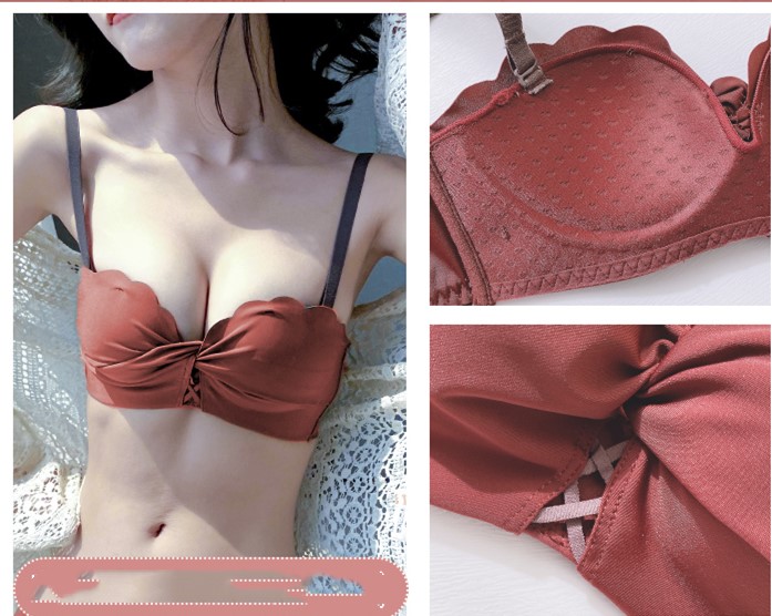 Title 1, Passionate lingerie small chest gathered withou...