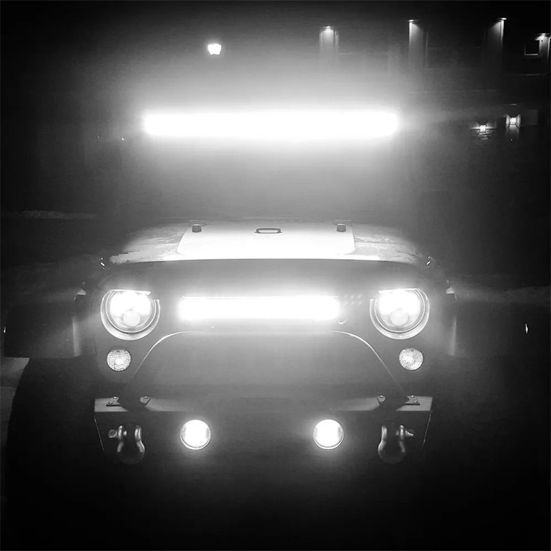 Tri-Row LED Work Light Bar Curved 42 Inch 540W 12V Offroad ATV Car Driving SUV — image 10