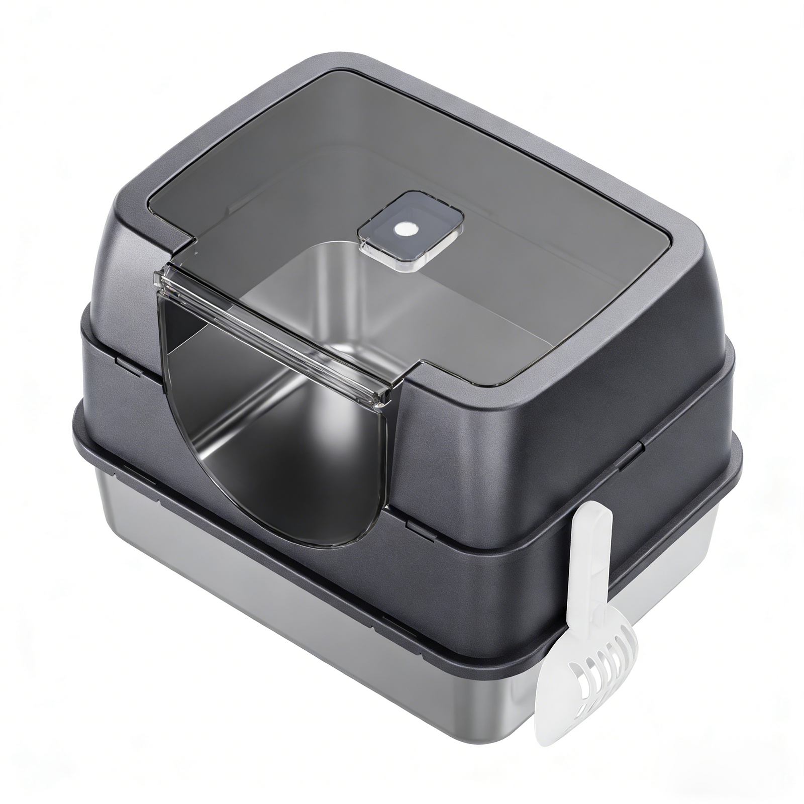 Only Self Pickup---Galaxy Stainless Steel Cat Litter Box