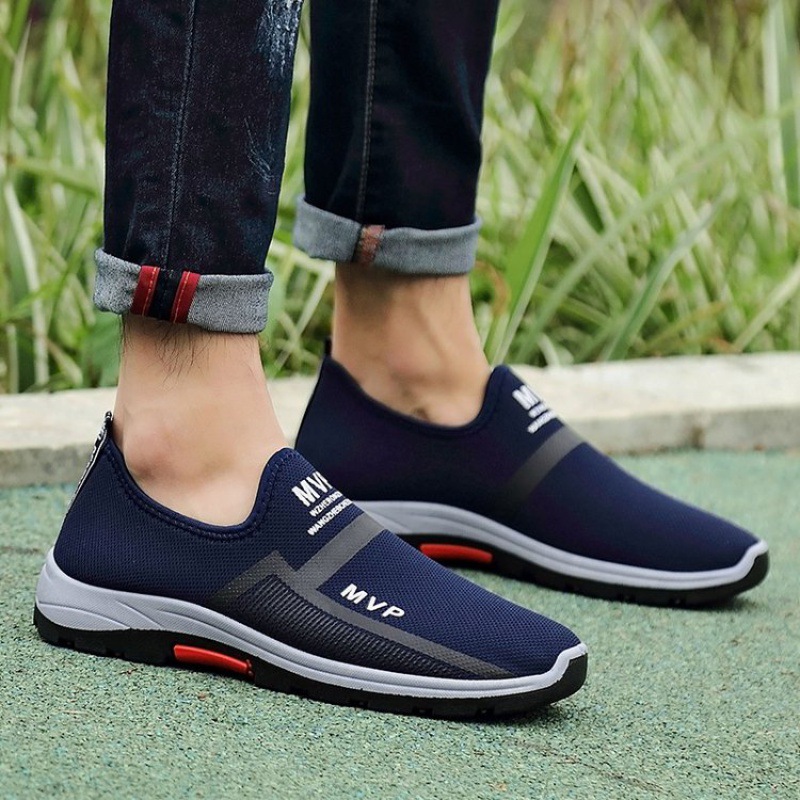 Title 4, Mens casual breathable cloth shoes, comfortabl...