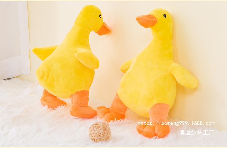 Title 5, Jouet pour chien Canard en peluche bruyant, rés...