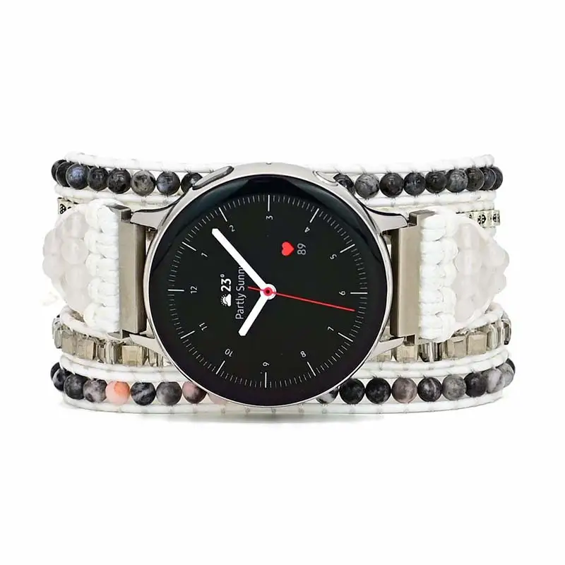 Boho Wax Rope Woven Watch Band Jewelry