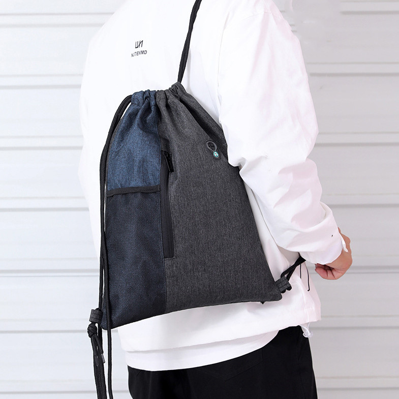 Waterproof Oxford Cloth Backpack For Students With Headphone Jack