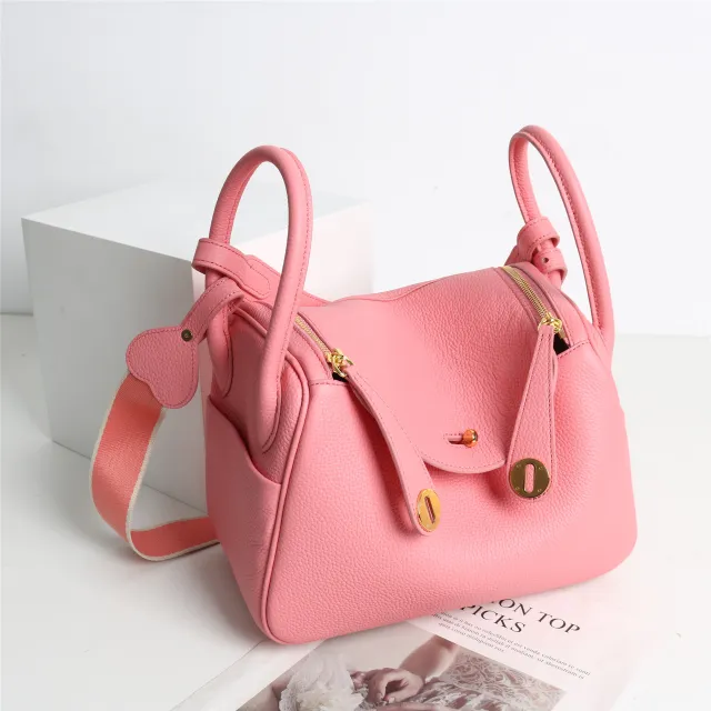 Vintage Bucket Bag Fashion Portable Women's Bag Rose - Shop at LoveMi