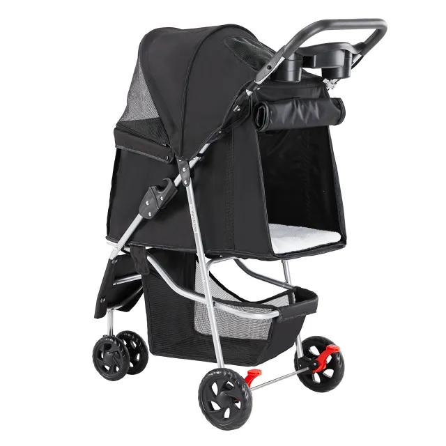 Cat And Dog Pet Cart Black - Shop at LoveMi