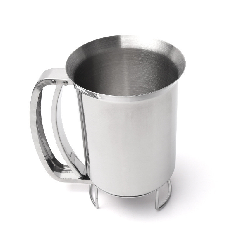 Title 3, Stainless steel manual cup cake batter separator