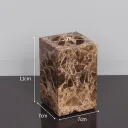 Coffee Marble Comb Tube