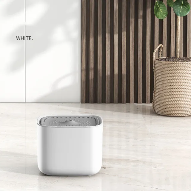 Filter Removable And Washable Cat And Dog Waterer White - Shop at LoveMi