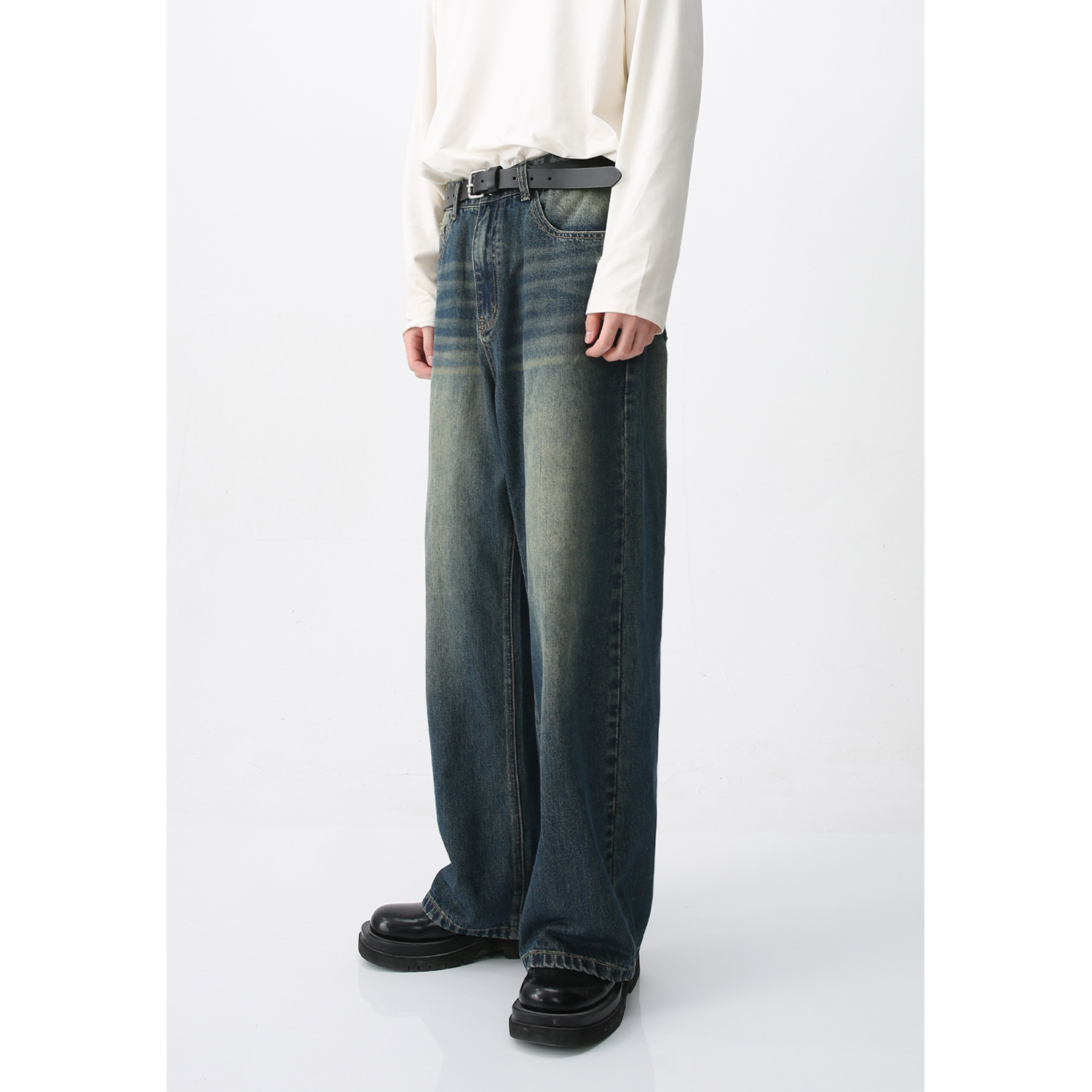 Title 3, Pantalon rétro homme Do The Old Cowboy Water Lo...