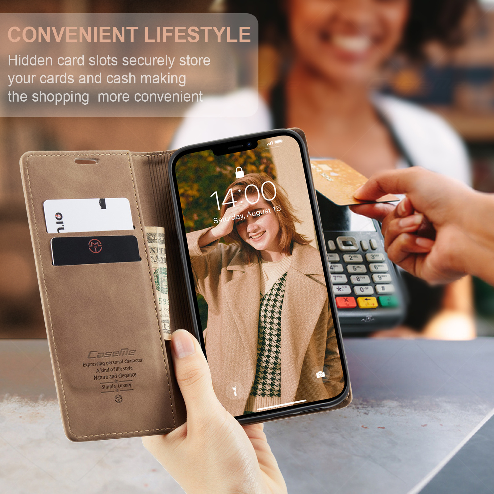 New Leather Cover Flap Protective Cover