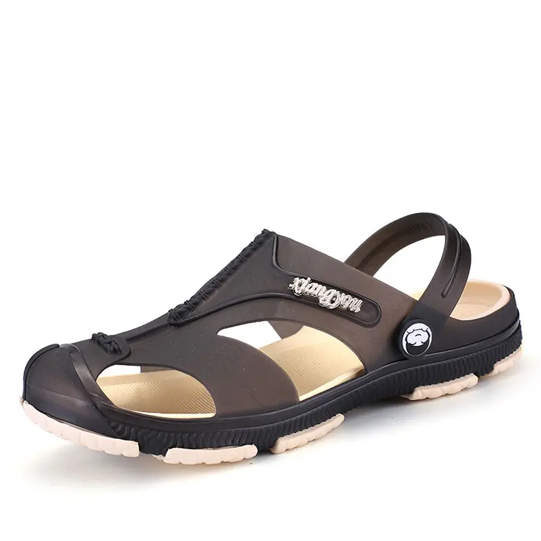 Men's Plus Size Slippers Baotou Half