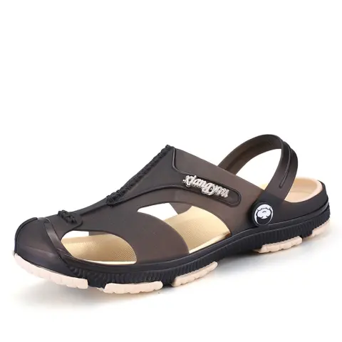 Men's Plus Size Slippers Baotou Half