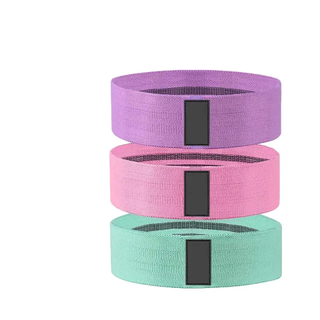 Eight centimeter Hip Belt Yoga Fitness Pull Resistance Ring Green Pink Purple Suit - Shop at LoveMi