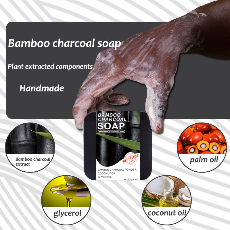 Bamboo Charcoal Essential Oil Soap — foto 8