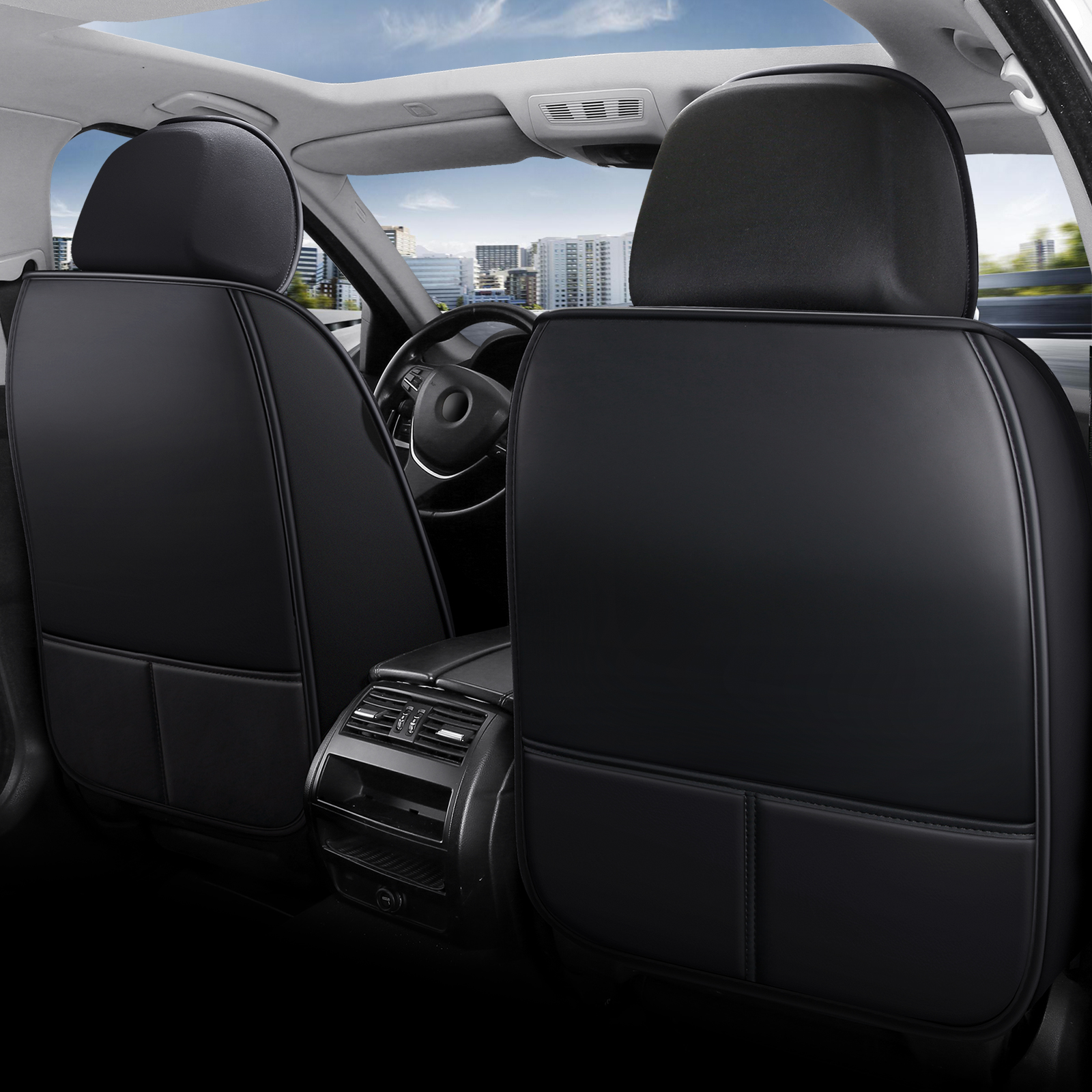 Diamond-Pattern Car Seat Covers