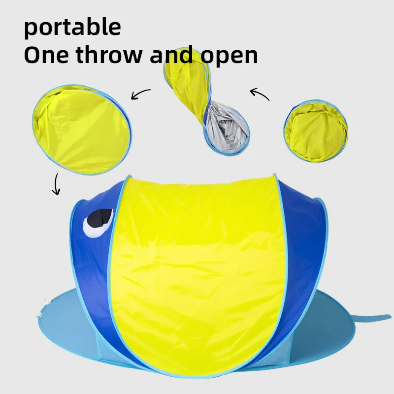 Outdoor Camping Tent One-Second Setup, No Assembly