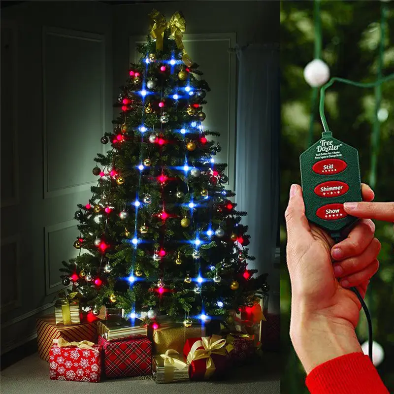 64 Light Dazzler Shower Tree Show of Christmas