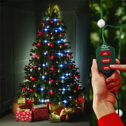 64 Light Dazzler Shower Tree Show of Christmas