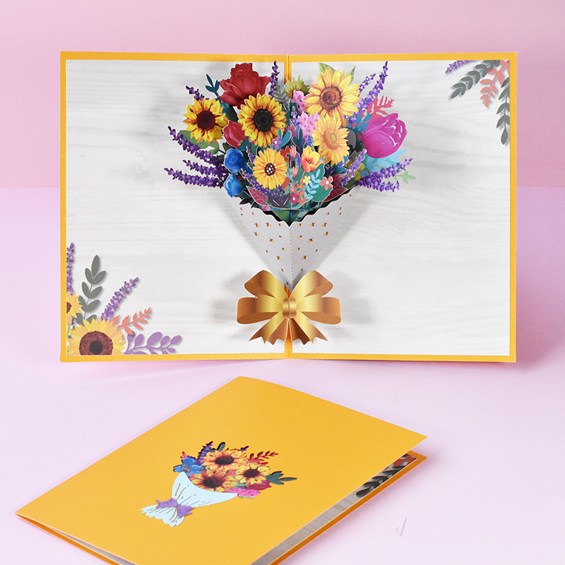 Color print sunflower