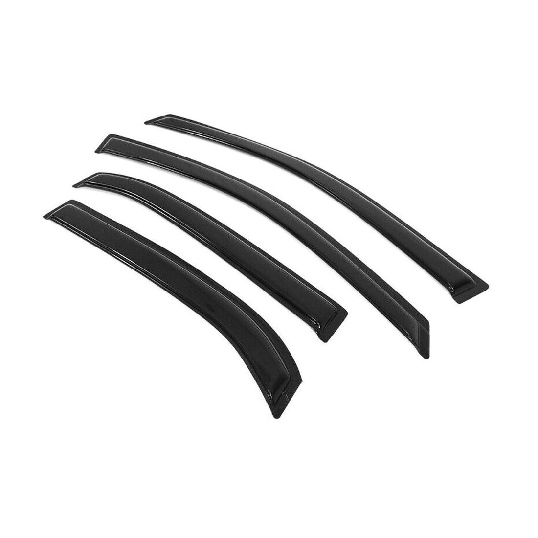 For Equinox 10-17 Chevy Equinox Window Visors Rain Sun Guard Vent Guard 4Pc Set 3