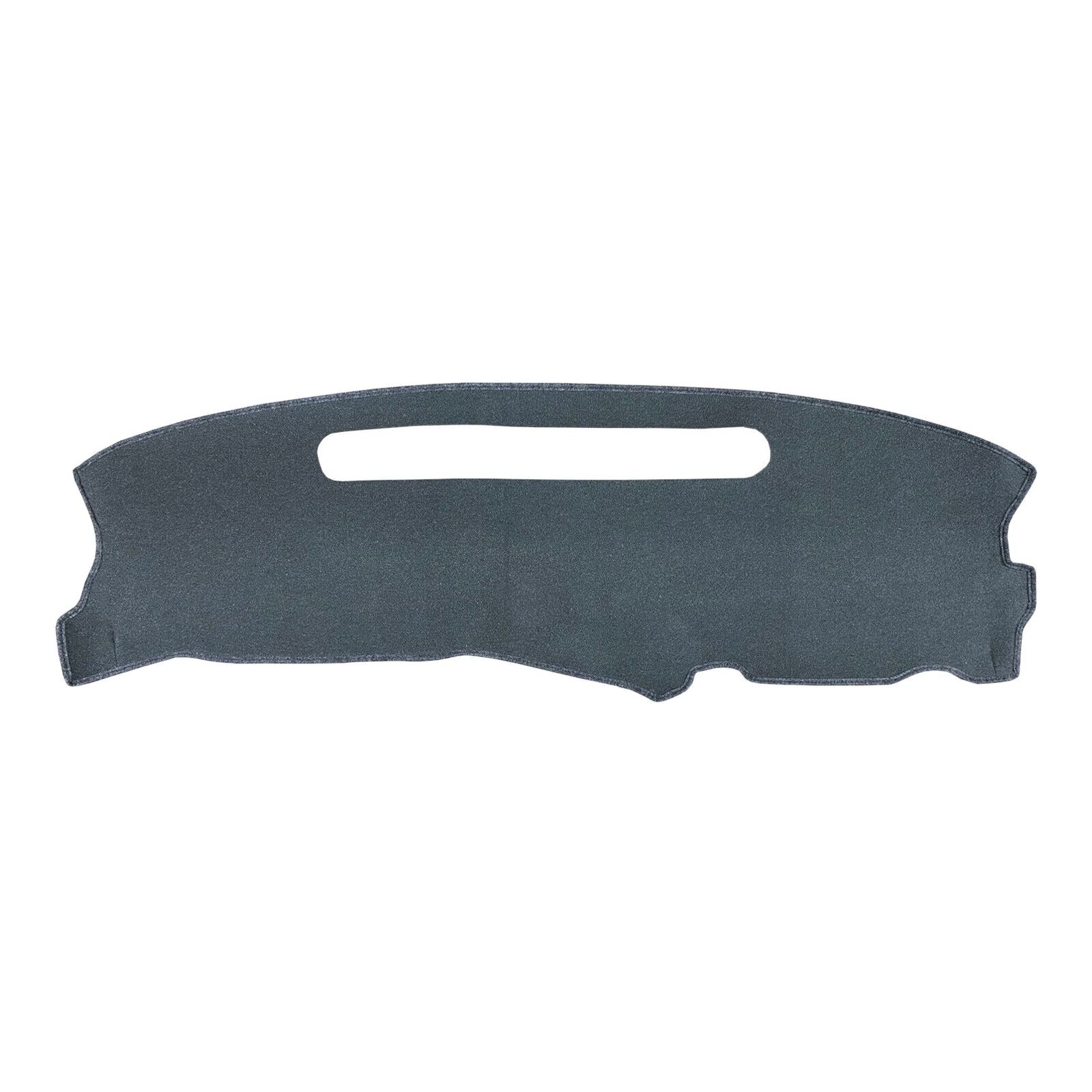 Tapis de tableau de bord gris compatible avec la couverture de tableau de bord