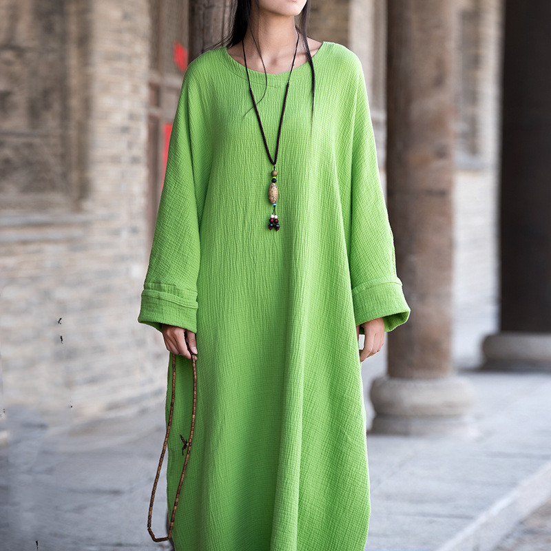 Double Layer Linen Dress, picture 3 of 6