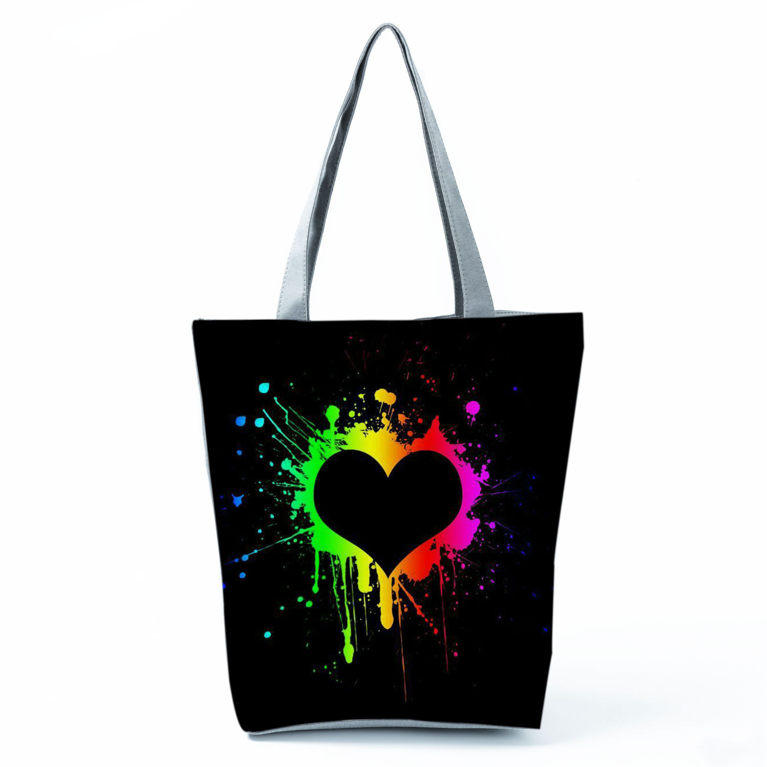 Title 5, Rainbow English bedruckte Casual Schultertasche...