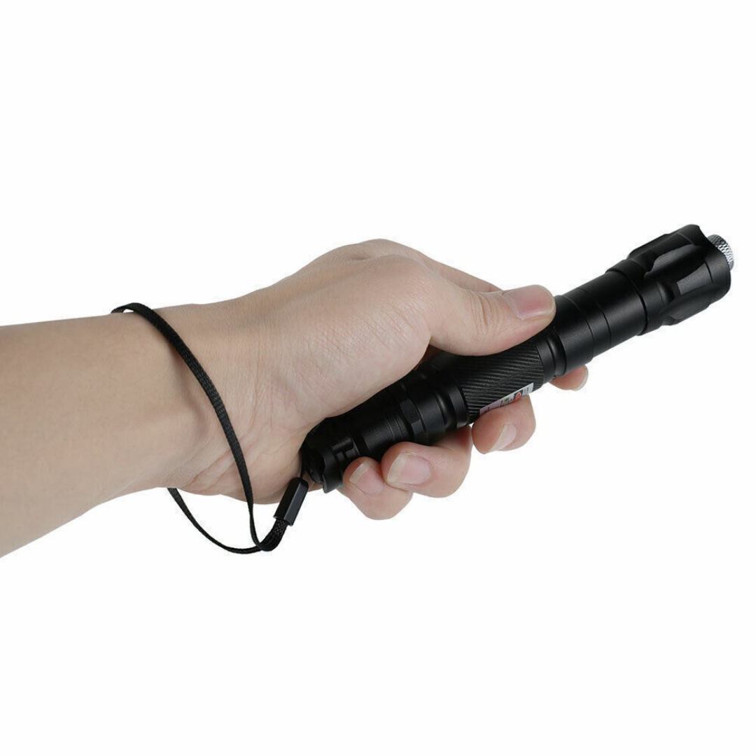 Purple Laser Pointer Pen Rechargable 405nm Beam Light 10 00Miles With Box — image 10