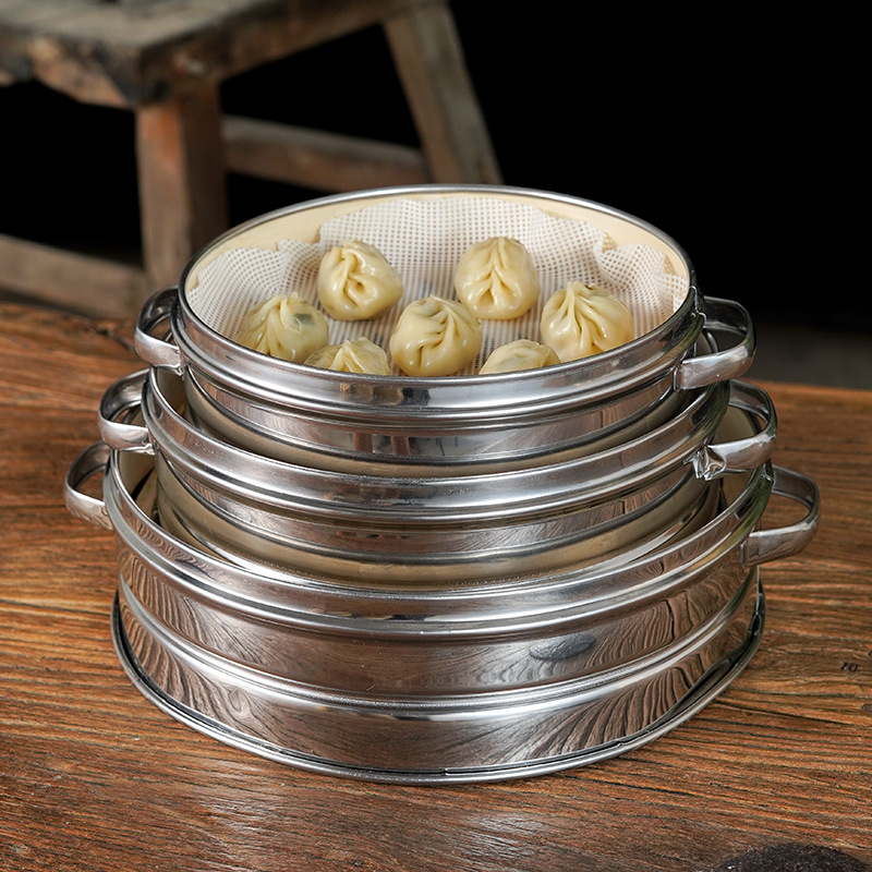 Title 3, Steamed bamboo dumplings bamboo steamer steamer...