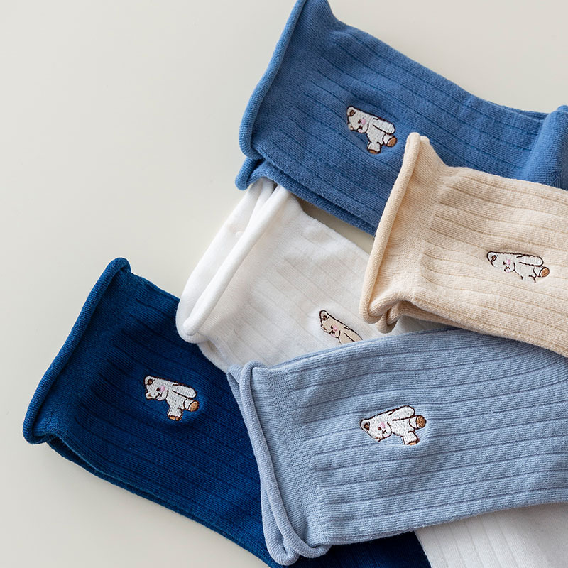 College Style Women's Stacked Socks