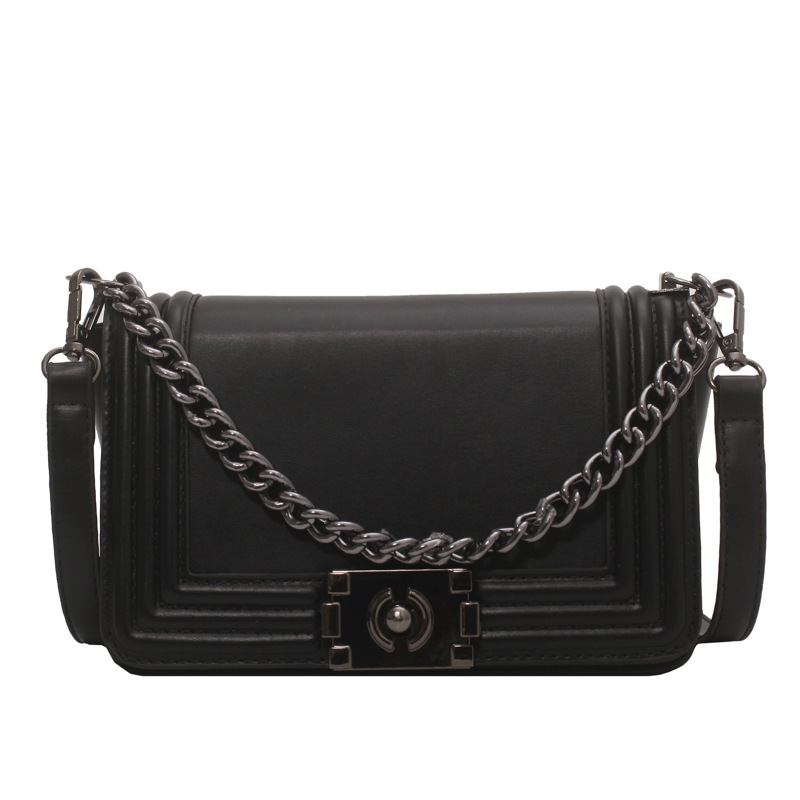 Contrast Color Small Square Bag Women