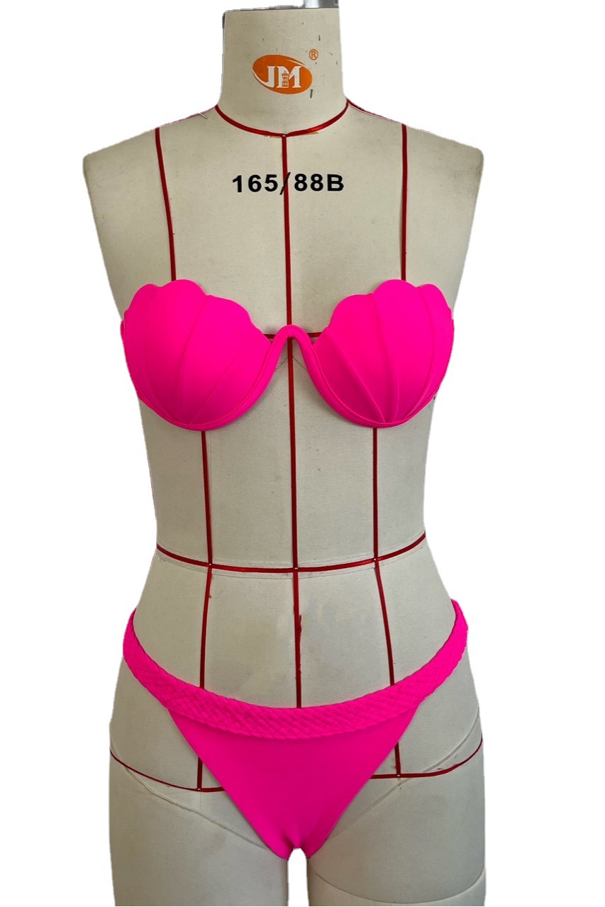 Title 6, Maillot de bain Triangle avec support en acier,...