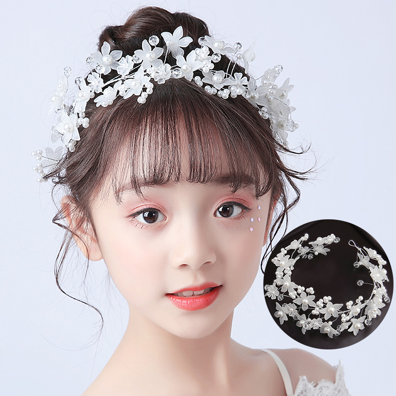 Title 9, Children Headwear Princess Crown Garland Headband