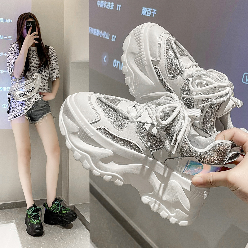 Korean Women's Shoes With Thick Soles