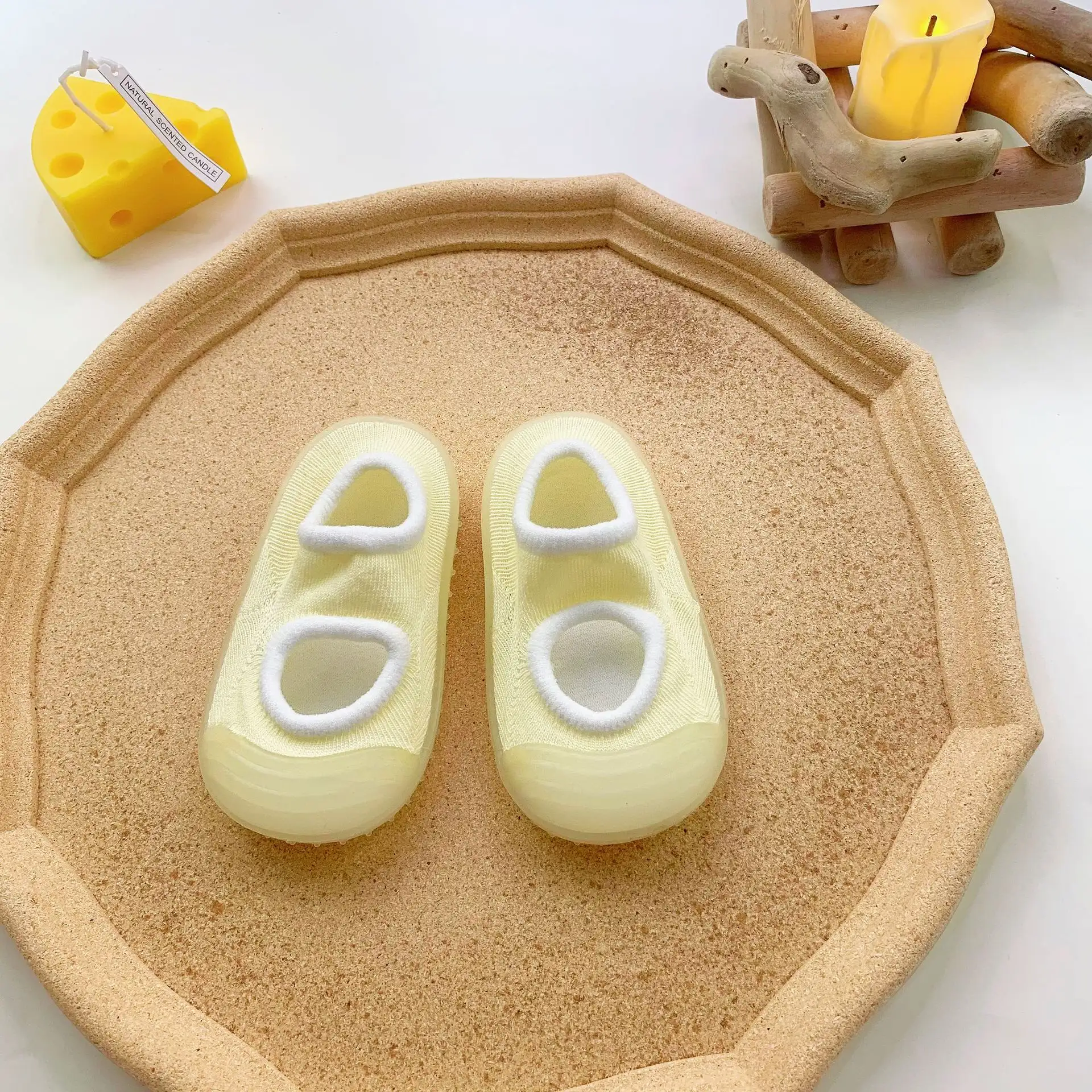 Children's Silicone Non-slip Soft-soled Toddler Shoes