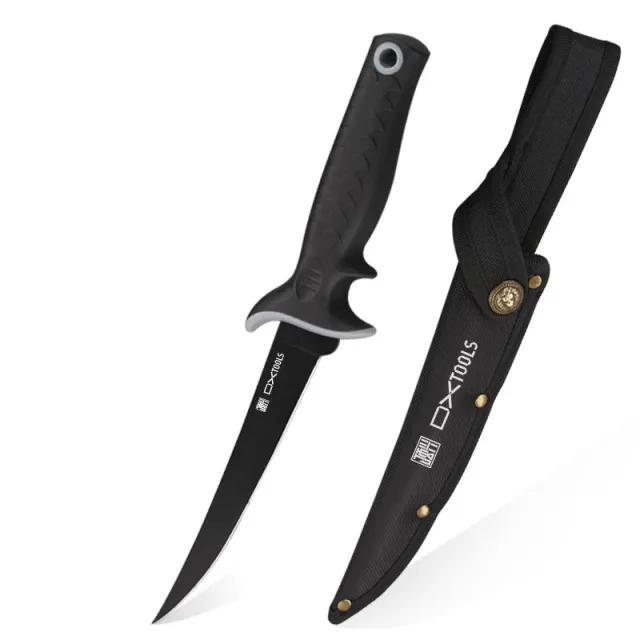 Golf Fishing Knife With Leather Handle Black - Shop at LoveMi