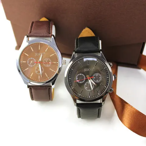 Men's Creative Packed Gift Box Watches Set Quartz Wrist