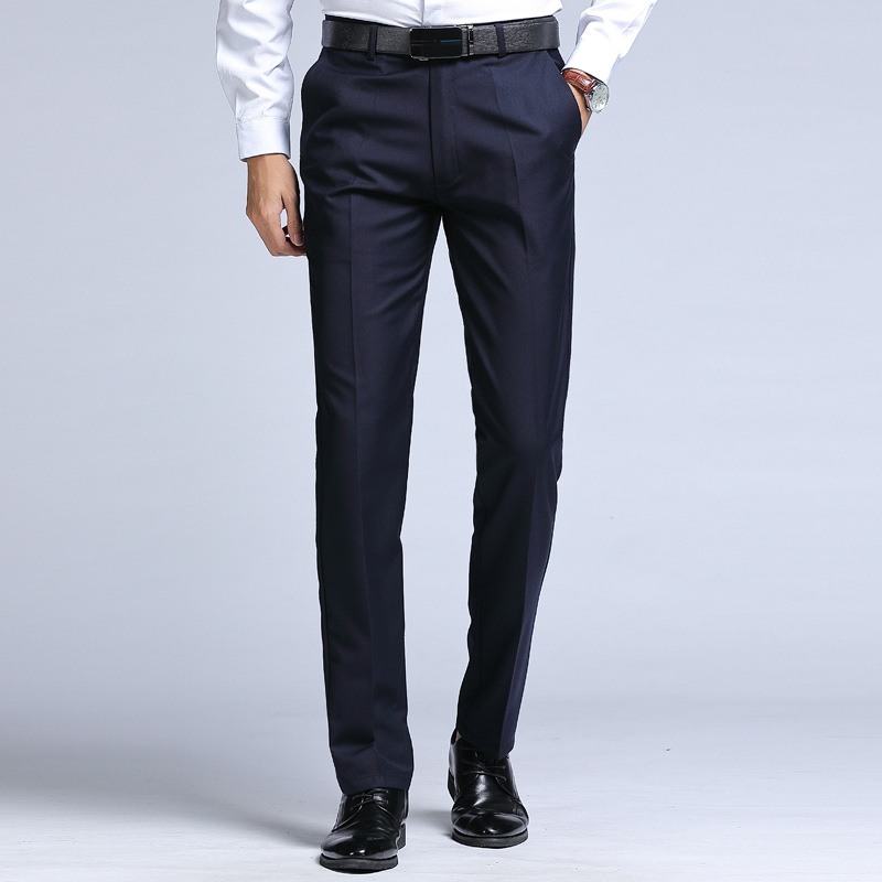 Title 3, Pantalon de costume noir pour homme, automne et...