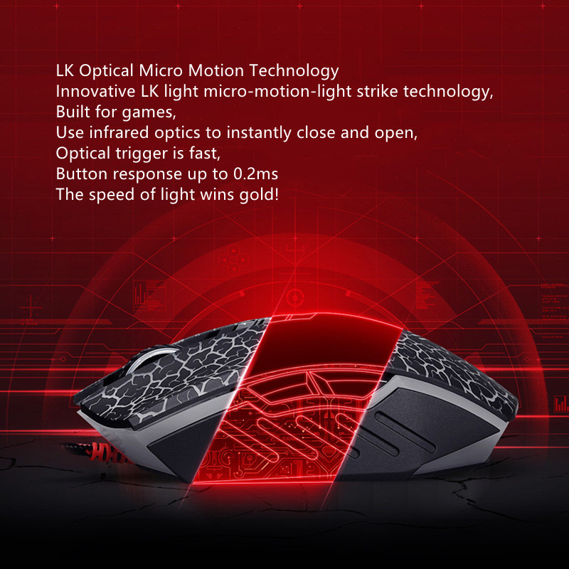 E-Sports Gaming Mouse Wired — foto 4