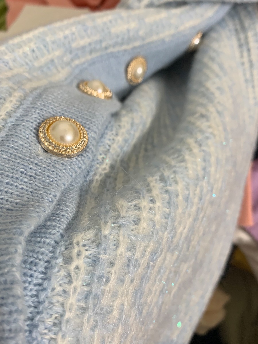 Gentle Temperament Young Lady Little Fragrant Wind Cardigan Women Loose Top