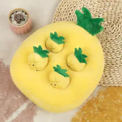 Carrot Pulling Doll Simulation Vegetable Field Plush Toy Pet Dog Cat Sniffing Toy Pet Products - Small Pineapple - View 1