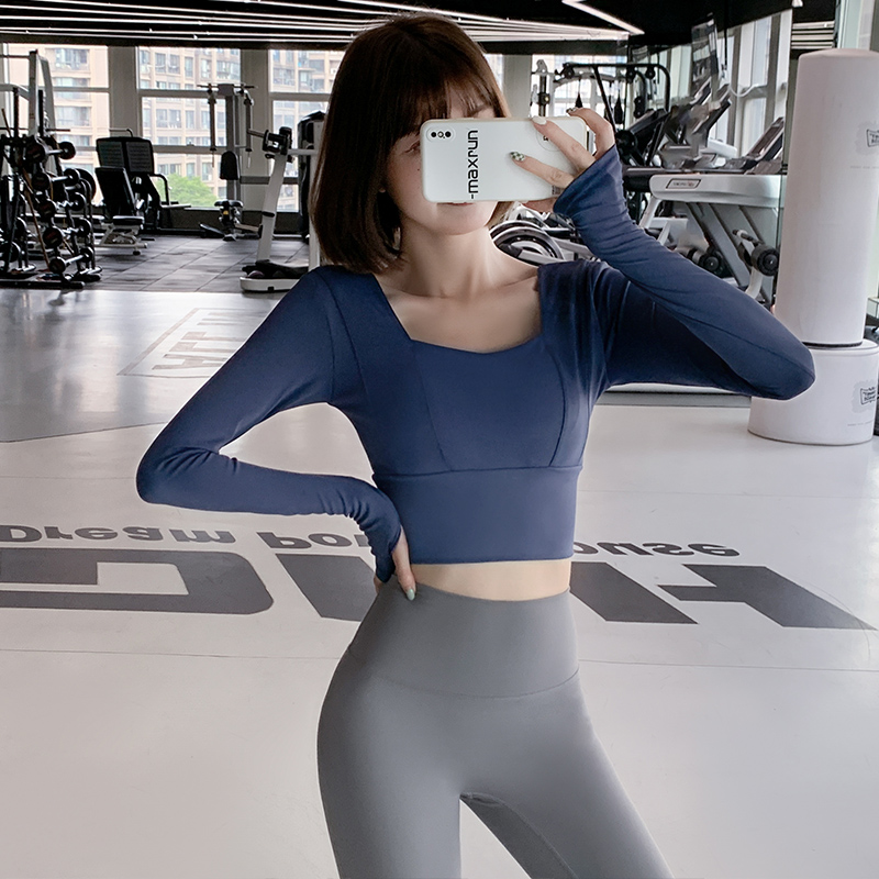 Women's Tight High Waist Long Sleeve Workout Wear