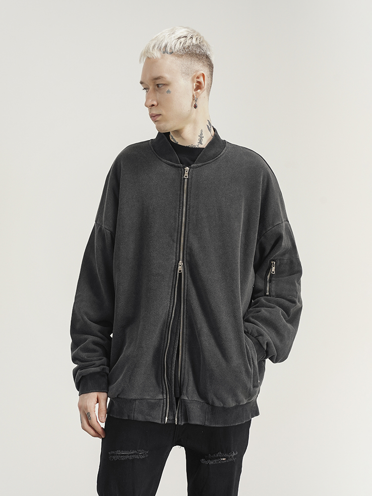 Plain Simple Cardigan Sweater Coat Pure Cotton