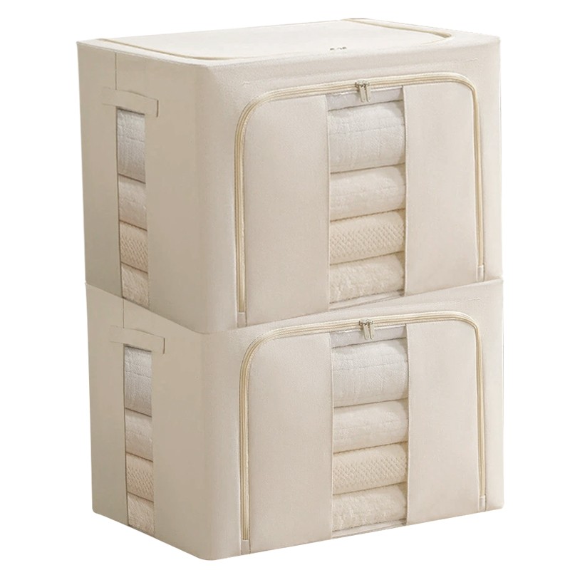 1 Pcs 1o0L Storage Box For Clothes Folding Wardrobe Organizer Tidy Heavy Duty G