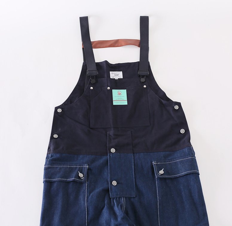 Title 3, Heren Colorblock Workwear Tuinbroek Daddy Pants...