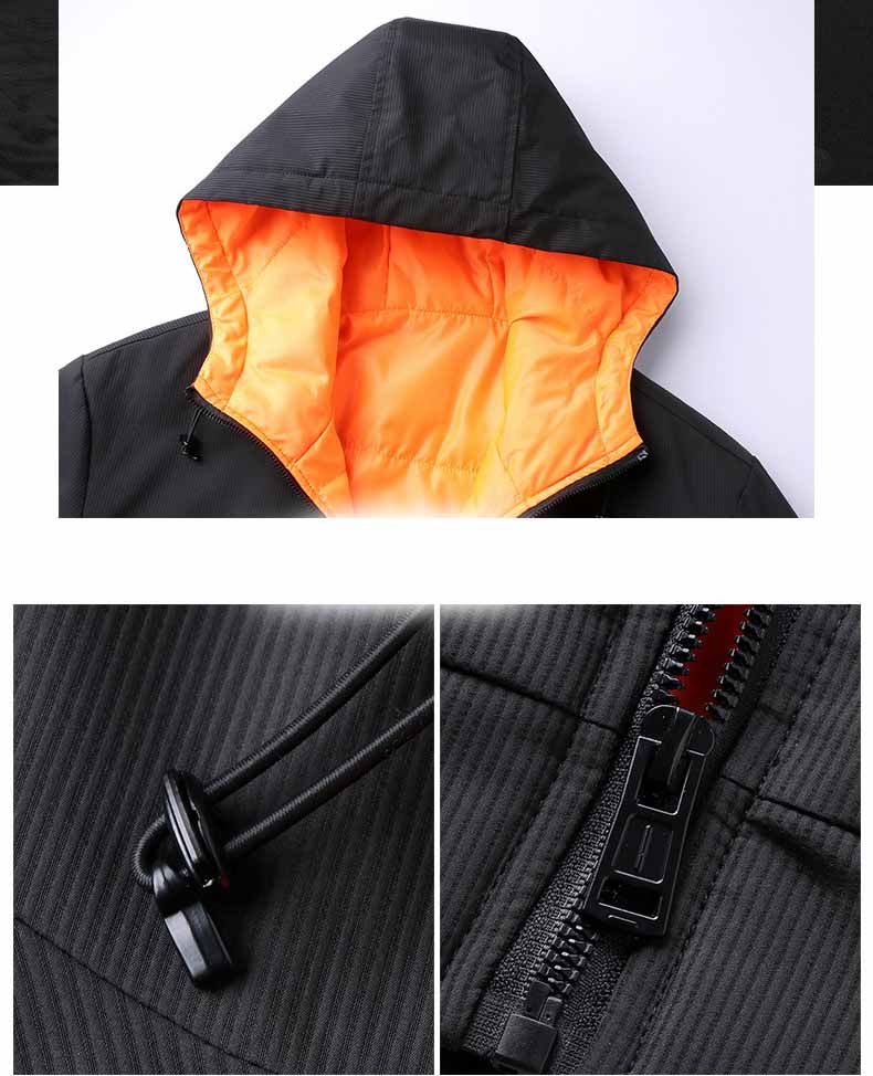 Men's Casual All-match Hooded Down Padded Jacket