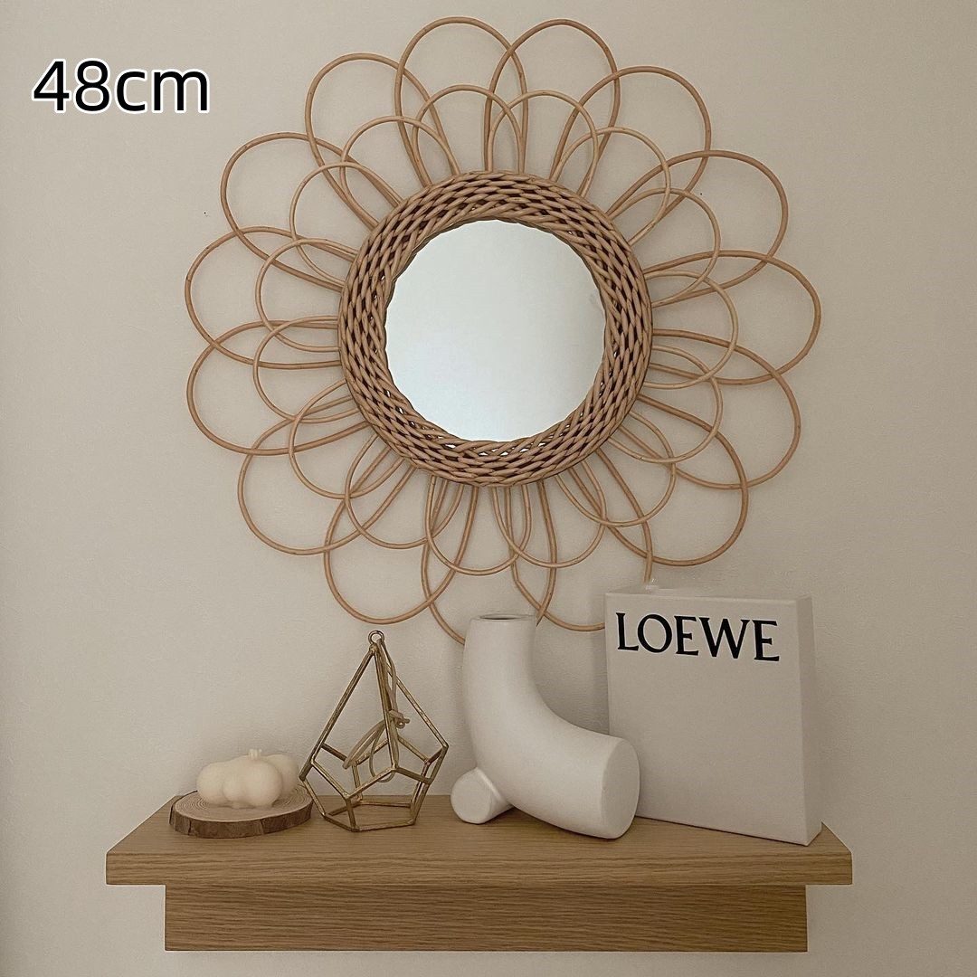 Rattan Wall Mirror, picture 4 of 6