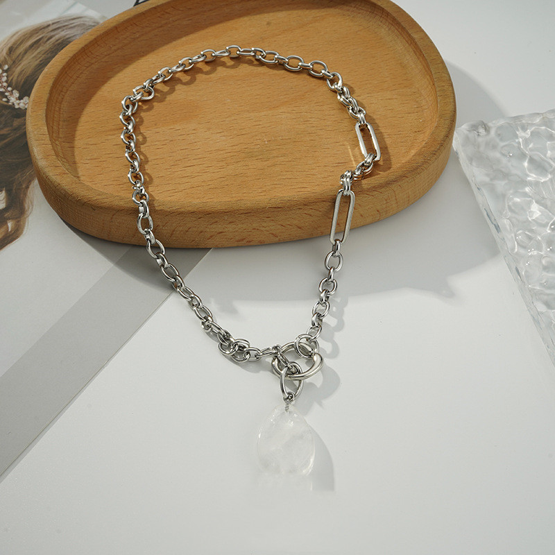 European And American Necklace Women's Metal Splicing Accessories