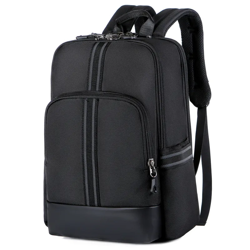 Business Simple Backpack Multifunctional Fashion Student - Black